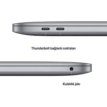 Apple MacBook Pro M2 16GB 256GB SSD 13.3 macOS Uzay grisi  Z16R00075 2 YIL APPLE TURKIYE GARANTILI