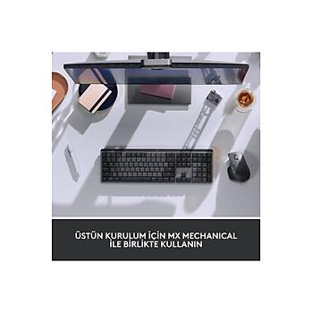 Logitech MX Master 3S Performans 8000 DPI Optik Sensrl Sessiz Kablosuz Mouse - Siyah 910-006559