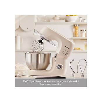 Homend Profashion 3082H Stand Mikser Krem 5.2 Litre