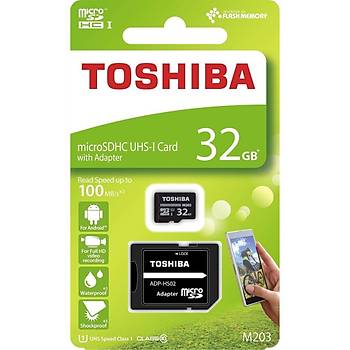 Toshiba 32Gb 100Mb/Sn Microsdhc? Uhs-1 C10 Thn-M203K0320Ea