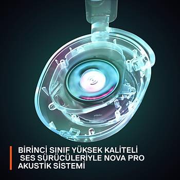 SteelSeries Arctis Nova Pro X SSH61528 7.1 Surround PC Xbox Mikrofonlu Siyah Kablolu Gaming Oyuncu Kulaklk