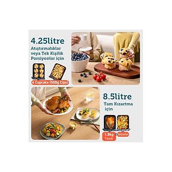 COSORI 8 IN 1 8.5 LT CIFT BOLGELI AIR FRYER ?CAF-R901-AEU
