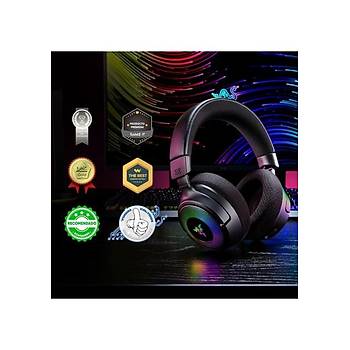 Razer Kraken V4 RZ04-05170100-R3M1 RGB USB Kablosuz Kulak Ustu Oyuncu Kulakligi