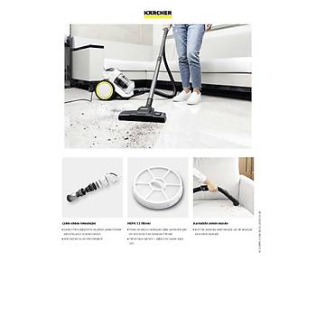 KARCHER VC 3 ERP 700 W TOZ TORBASIZ SUPURGE BEYAZ 1.198-053.0