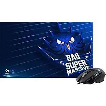 Logitech G502 Proteus Spectrum Oyun Mouse +Supermassive Mouse Pad