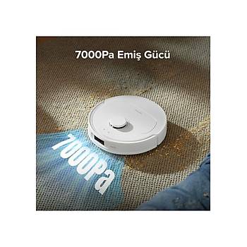 Roborock Qrevo S ��p �stasyonlu Beyaz Ak�ll� Robot S�p�rge