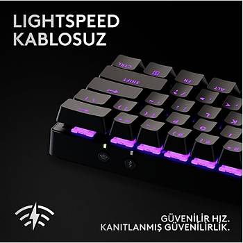 Logitech G Pro X 60 Siyah 920-011913 Kablosuz Mekanik Oyuncu Klavye