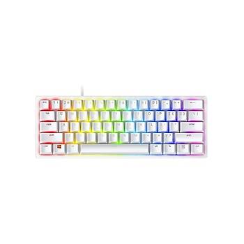Razer Huntsman Mini Mercury Beyaz  RZ03-03390300-R3M1 Purple Switch Kablolu Mekanik Oyuncu Klavye