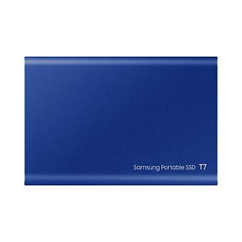 Samsung T7 500GB MU-PC500H/WW 1050MB-1000MB/Sn USB 3.2 Gen2 Harici SSD Mavi 3 YIL Samsung TURKIYE Garantili