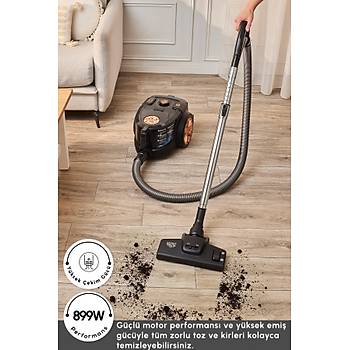 Karaca Vantuz High Force F2 Matte Black Copper Elektrikli S�p�rge