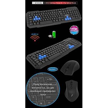 Frisby FK-WG54QU 2.4 Ghz Nano USB Kablosuz Multimedia Gamer Set