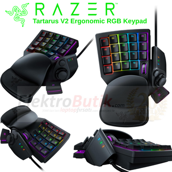 Razer Tartarus V2 RGB Ergonomik Mekanik Keypad RZ07-02270100-R3M1