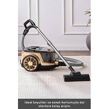 Karaca Vantuz High Force F2 Matte Mineral Gold Elektrikli S�p�rge