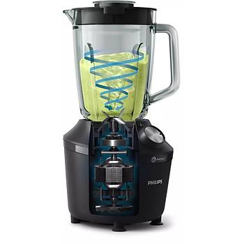 Philips HR2291/41 3000 Serisi Blender ProBlend Crush Teknolojisi 600W,  2 Lt, 2 Hz Ayar,