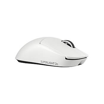 Logitech G PRO X Superlight 2C Beyaz 910-007539 44K Lightspeed Hero 2 Optik �arjl� 51gram Kablosuz Oyuncu Mouse