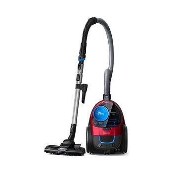 Philips PowerPro City Toz Torbas�z Elektrikli S�p�rge, 650W, PowerCyclone 5, Allergy H13 Filtre, Parke Ba�l���, FC9331/07