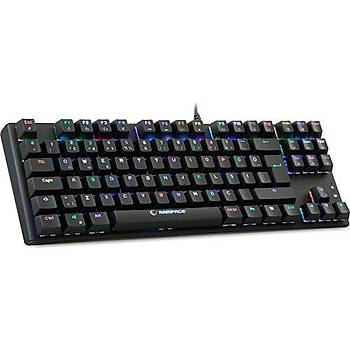 Rampage KB-R17 Raptor RGB Aydnlatma Oyuncu Mekank