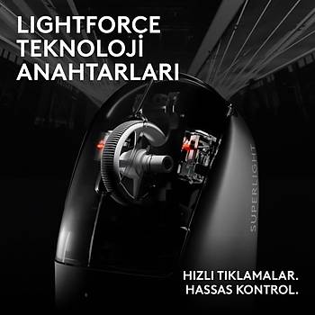 Logitech G PRO X Superlight 2C Pembe 910-007546 44K Lightspeed Hero 2 Optik �arjl� 51gram Kablosuz Oyuncu Mouse
