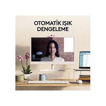 Logitech BRIO 100 Pembe 960-001623 Full HD Mikrofonlu Webcam