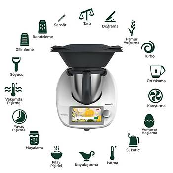 THERMOMIX TM6 COK AMACLI PISIRICI 20 SI 1 ARADA MUTFAK SEFI PILAV YOGURT VB.