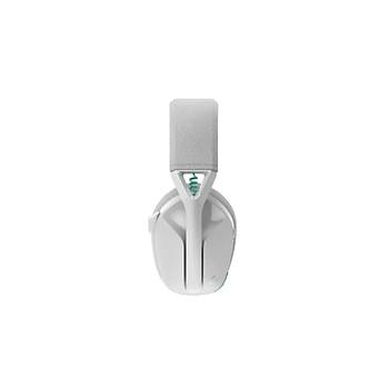 Logitech G G321 L�ghtspeed Bluetooth Kablosuz Hafif Konforlu Mikrofonlu Oyuncu Kulakl���, Beyaz