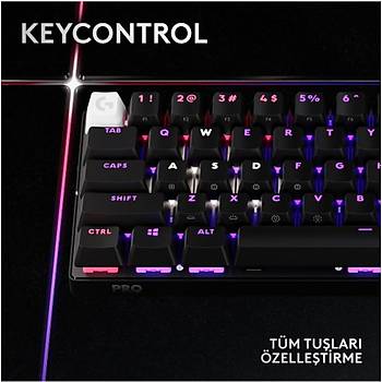 Logitech G Pro X 60 Siyah 920-011913 Kablosuz Mekanik Oyuncu Klavye