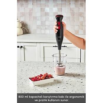 Karaca Pro Multimax 6 in 1 �ok Ama�l� Mutfak Robotu 2000W Black