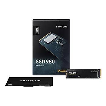 Samsung 980 250GB MZ-V8V250BW 2900MB-1300MB/Sn PCIe 3.0 x4 NVMe M.2 SSD 5 YIL Samsung TURKIYE Garantili