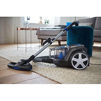 Philips FC9332/07 PowerPro City 650 W Toz Torbas�z Elektrikli S�p�rge Mavi
