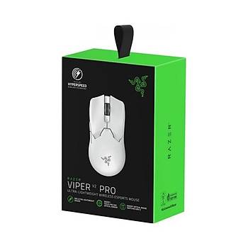 Razer Viper V2 Pro RZ01-04390200-R3G1 Beyaz Optik 30K Kablosuz Oyuncu Mouse