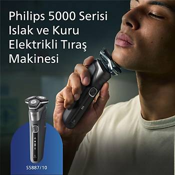 PHILIPS S5887/10 ISLAK-KURU TRAS MAKINESI