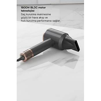 Sinbo SHD-1727 Bldc Sa� Kurutma Makinesi - Gri