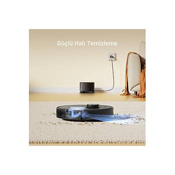 Dreame D9 Max Gen 2 Robot S�p�rge Siyah, 6.000Pa Emi� G�c�