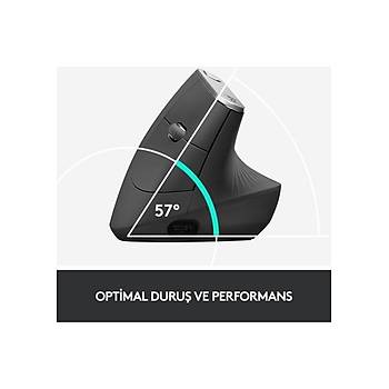 Logitech Mx Vertical Siyah 910-005448 Optik �arjl� Kablosuz Mouse