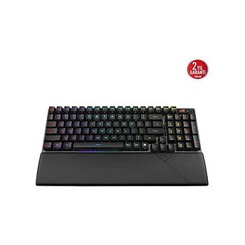 Asus Rog Strix Scope II 96 RX Kablosuz Mekanik Oyuncu Klavyesi Siyah 90MP03S0-BKYA00