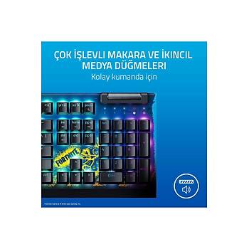 Razer BlackWidow V4 X Fortnite Edition RZ03-04703600-R3M1 RGB Yellow Switch Kablolu Mekanik Oyuncu Klavye