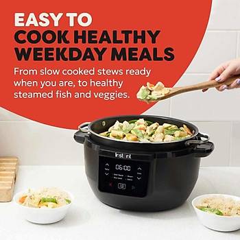Instant Pot 4in1 7.1 lt �ok Ama�l� Pi�irici Yava� Pi�irici 800W SCMC8000