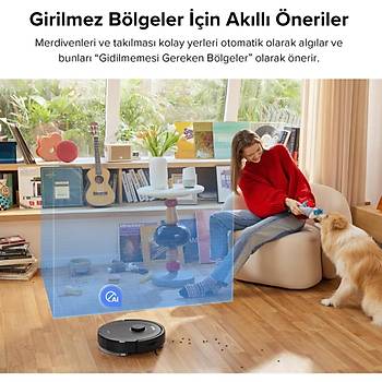 ROBOROCK Q5 PRO AKILLI ROBOT SUPURGE SIYAH ROBOROCK TURKIYE GARANTILI 