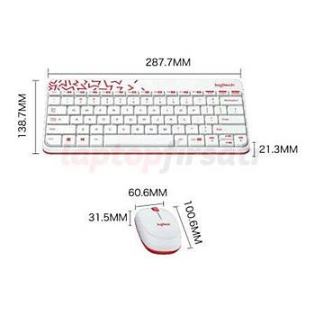 LOGITECH MK240 KABLOSUZ SET Q TR BEYAZ 920-008214
