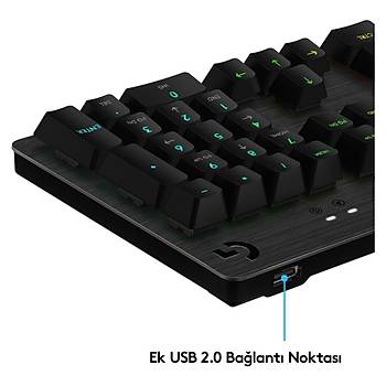 Logitech G513 Lightsync RGB Mekanik Trke Gaming Klavye - 920-008935