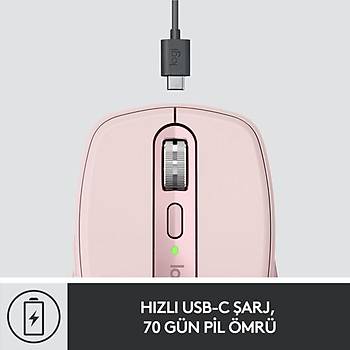 LOGITECH MX ANYWHERE 3 KOMPAKT KABLOSUZ MOUSE PEMBE 910-005990