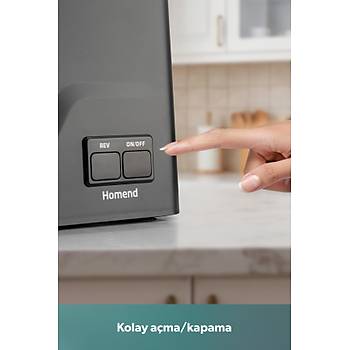 Homend Meatbox 3102H K�yma ve Sal�a Makinesi 1000W Paslanmaz �elik Materyal ile G��l� Performans