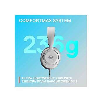 Steelseries Arctis Nova 1P Beyaz SSH61612 Kablolu Oyuncu Kulakl�k