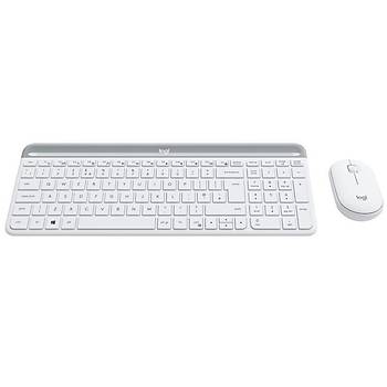 Logitech MK470 920-009436 Beyaz Kablosuz Klavye Mouse Seti