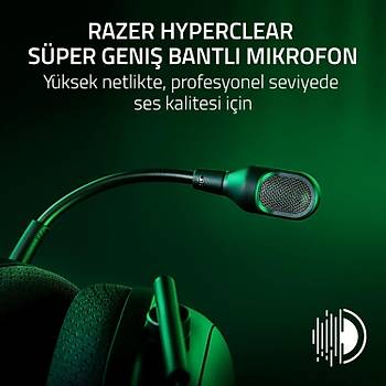 Razer BlackShark V2 Pro Xbox Siyah RZ04-04530300-R3M1 HyperSpeed Kablosuz E-Spor Oyuncu Kulakl�k