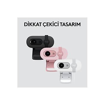 Logitech Brio 100 Siyah 960-001585 Full HD 1080P Mikrofonlu Webcam