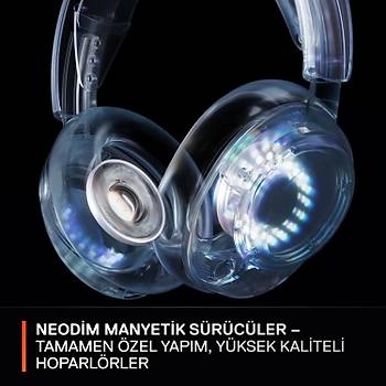 Steelseries Arctis Nova 5P Siyah SSH61673 Kablosuz Oyuncu Kulakl�k 2 YIL STEELSERIES TURKIYE GARANTILIDIR
