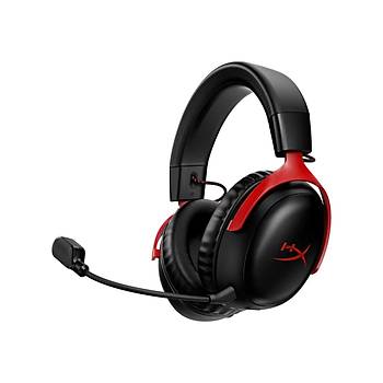 HyperX 77Z46AA Cloud III Siyah-K�rm�z� DTS X Kablosuz Oyuncu Kulakl���