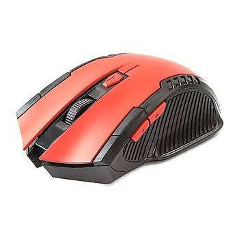 Everest SMW-248 Krmz 6D 1600/1200/800 Dpi Kablosuz Mouse