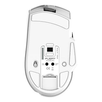 PUSAT REFLEX ULTRA 16000 DPI 400 IPS YUKSEK PERFORMANSLI KABLOSUZ RGB OYUNCU MOUSE BEYAZ